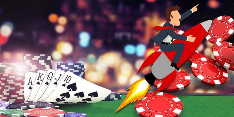 Cách chơi Poker hay từ cao thủ là hãy áp dụng chiến thuật đánh gấp thếp 